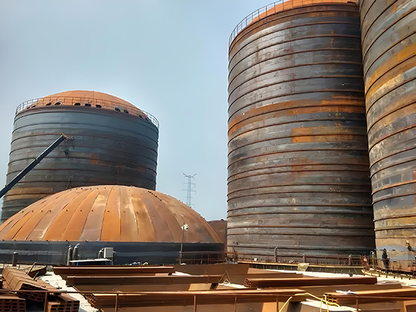 玄武焦粉钢板仓